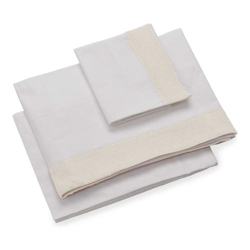 Set lenzuola culla evolutiva 3 pz INFINITO Burro 40 1137 0015