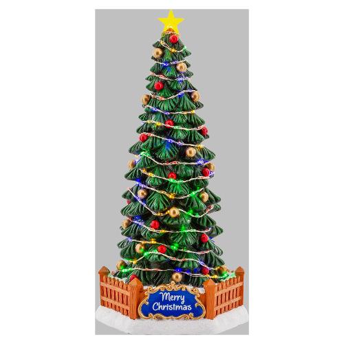 Albero con luci e musica (15x13x30cm) 82779