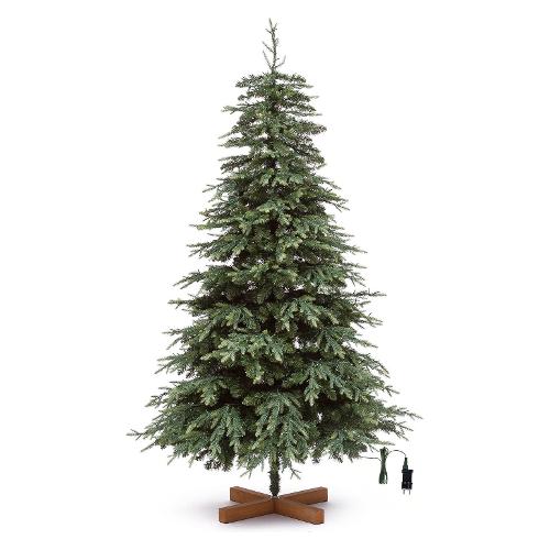 Albero Natale addobbato DELUXE PRELIT Verde (PVC e PE - H225 D140 cm) 3850 luci - MINILED 82946