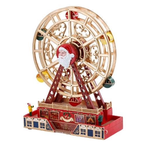 Ruota panoramica con movimento, luci e musica (28x13x36cm) 82816