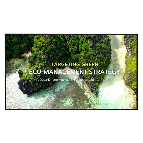 Display professionale 75" 3840x2160 UHD 4K UL3Q SERIES Signage Black 75UL3Q E
