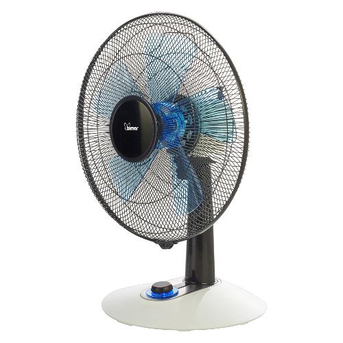 Ventilatore da pavimento o da tavolo Black e White VT455 60W 40cm 5 pale