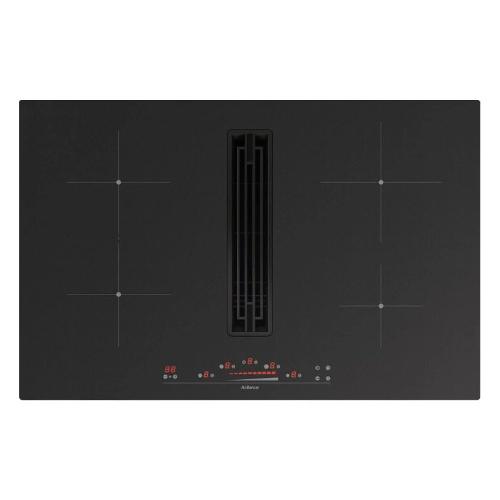 Piano cottura aspirante 4 zone cottura ARTIS Prima Petra 80 F Black matt (80cm)