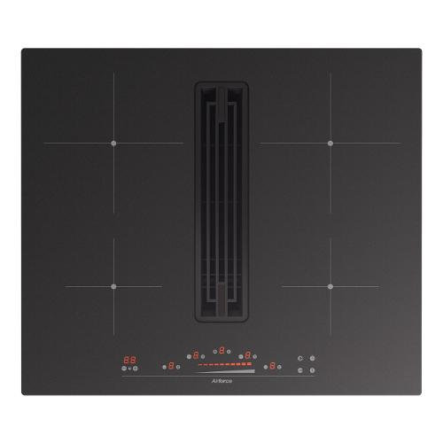 Piano cottura aspirante 4 zone cottura ARTIS Prima Petra 60 F Black matt (60cm)