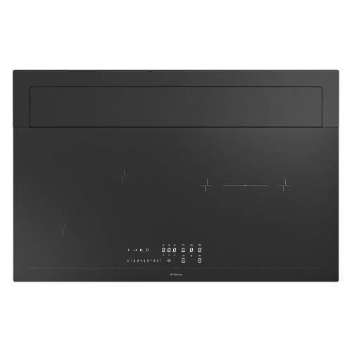 Piano cottura aspirante 4 zone cottura INNOVA Slim 80 A Petra Black Matt (80cm)