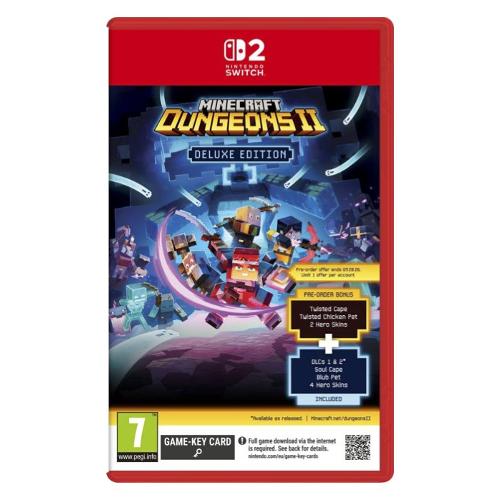 SWITCH 2 Minecraft Dungeons II Deluxe Edition PEGI 7+ 10020041