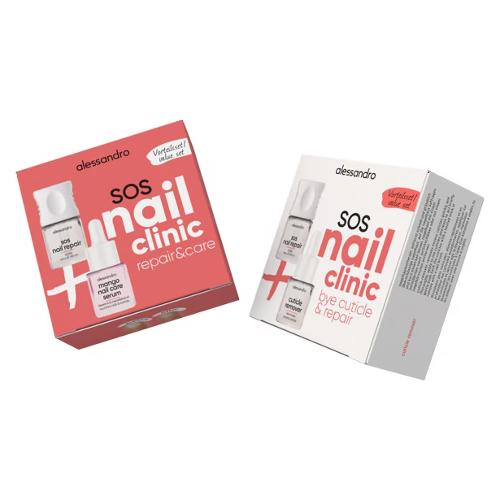 Trattamento unghie Nail clinic box Repair & care set