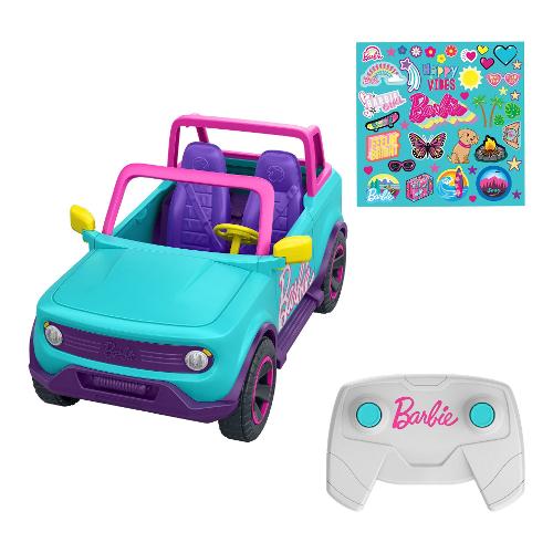 Radiocomando Suv Hot Wheels 2,4 GHz (31,7cm) BARBIE Azzurro HTP53