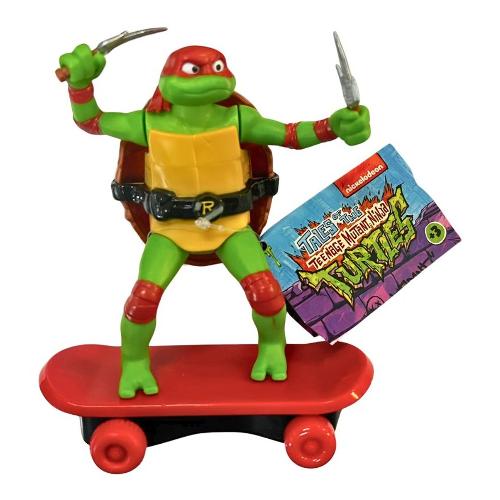 Teenage Mutant Ninja con skate retrocarica (9cm) TURTLES Assortito 7120712206