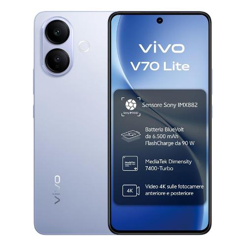 Smartphone 6,77" V70 LITE 5G Blue ( 256GB Ram 6GB Batteria 6500mAh )