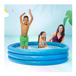 Piscina diamtero 147 con kit di riparazione e valvola di scarico a pavimento compresa. 