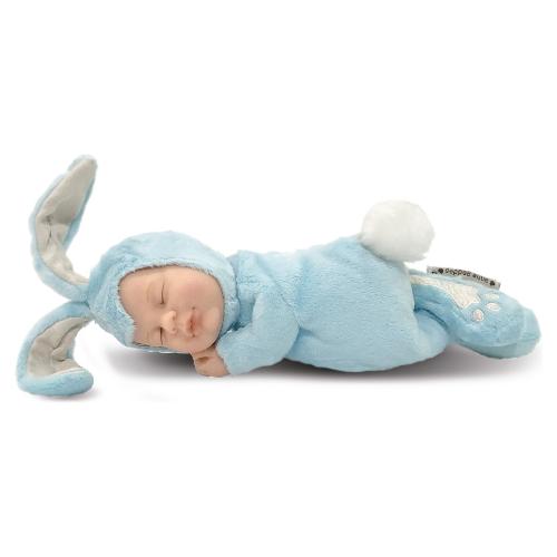 Bambola Baby Coniglio peluche (23cm) ANNE GEDDES Azzurro ANN07000