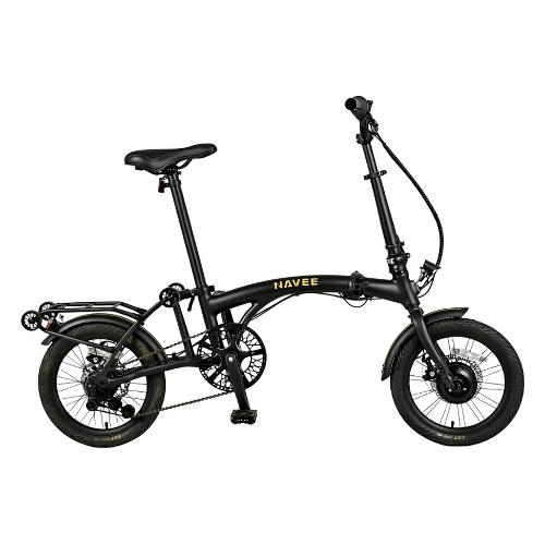 Bici pieghevole elettrica 16" ( 36V; 6,8Ah ) COMPA ULTRA 01 Nero