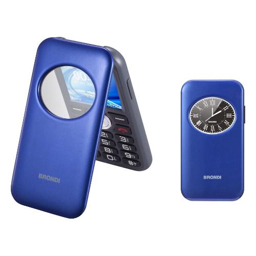 Cellulare 2G Gprs WINDOW 2 Dual SIM Blue metal