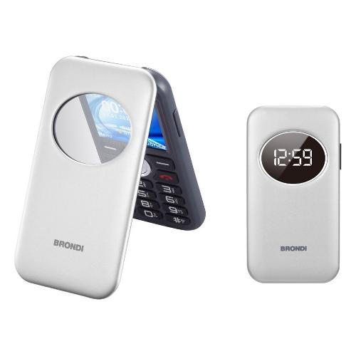 Cellulare 2G Gprs WINDOW 2 Silver metal
