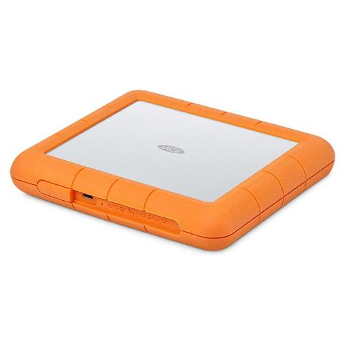 Hard Disk esterno portatile 8TB RUGGED Raid Shuttle Silver e Orange STHT8000800