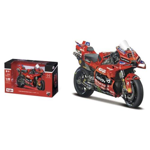 Moto GP Ufficiale 63 Bagnaia scala 1:18 DUCATI 34407B