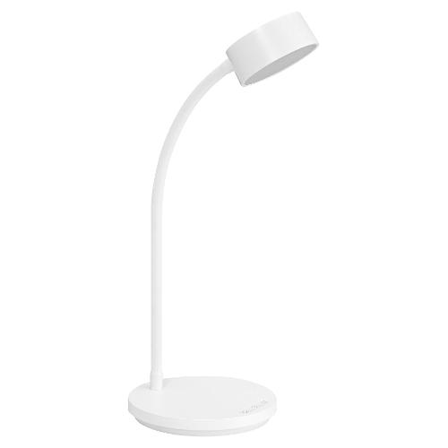 Lampada tavolo OFFICE LINE DESK CYLINDER White (1 luce - 221 Lumen - 4,8 W - Bianco CCT) (13,5x18x31cm)