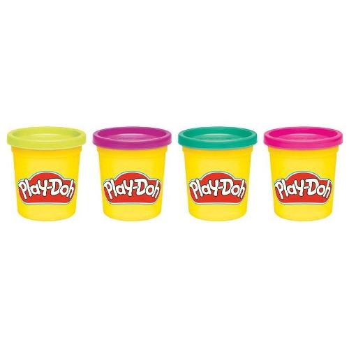 Pasta modellabile ( 4 vasetti 85 gr ) PLAY DOH G05125L0