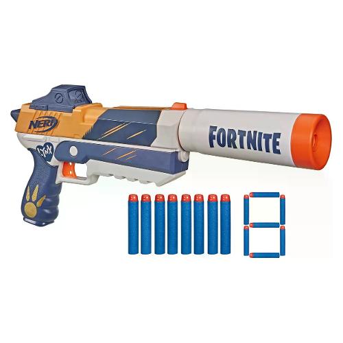 Pistola blaster Fortnite Sp Meowcles 8cp (45cm) NERF G3483EU4