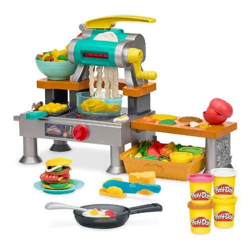 Pasta modellabile ( 6 vasetti 75 gr e accessori ) Super Sizzlin Kitchen playset PLAY DOH G23095L0