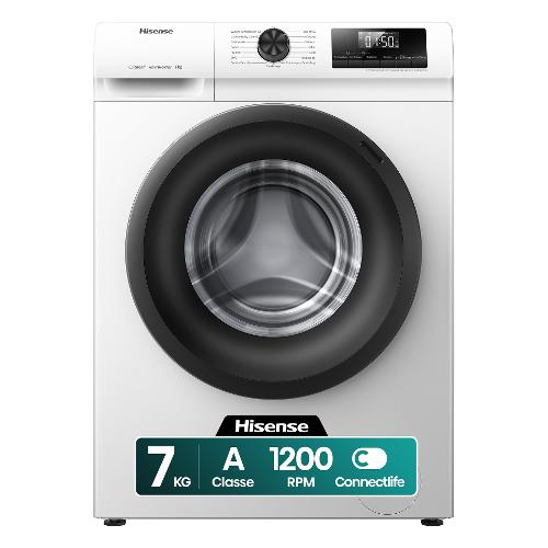 Lavatrice 7 Kg WFQP701219VM White classe A 1200giri/min (59,5x45x84,5cm)