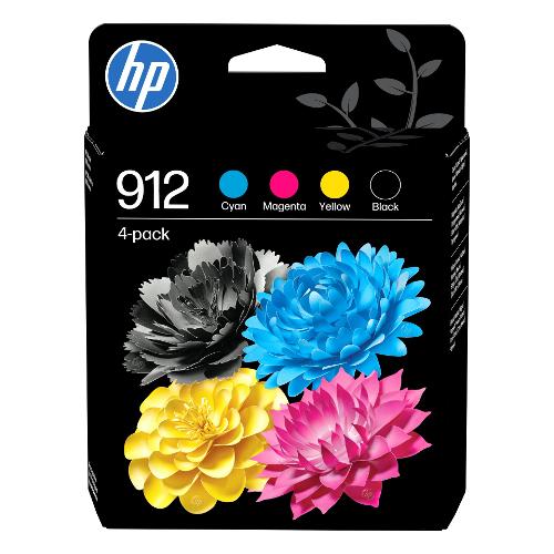 Set cartucce stampante Series 912 Nero/Ciano/Magenta/Giallo 4 Pack 6ZC74AE