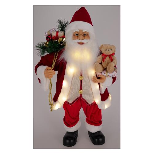 Babbo Natale (40x26x80cm) Con luci ATK000470