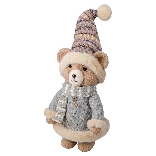 Orsetto Peluche, Poliestere (1pz) Assortito YZB012000