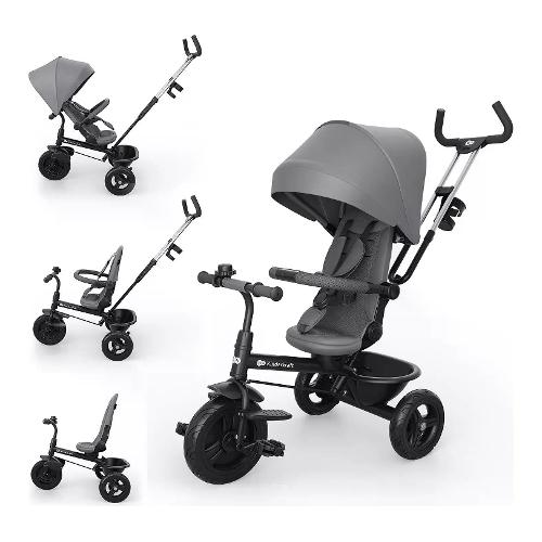 Triciclo evolutivo 6 in 1 (112x52,5cm) ASTON 2 Grey KRASTO02GRYPL00