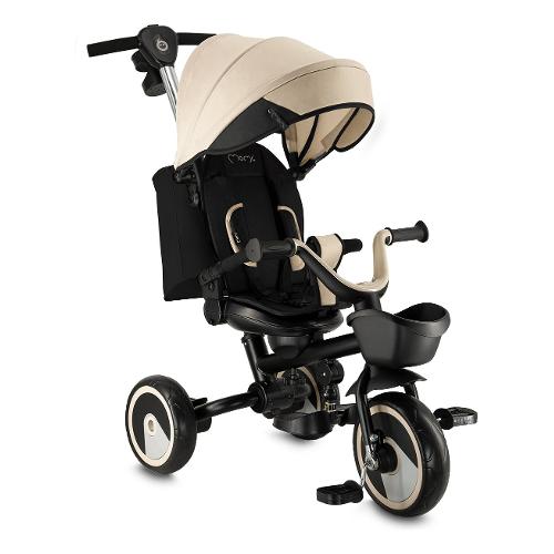 Triciclo pieghevole evolutivo 3 in 1 (89x49cm) IVI Beige ROTR00013