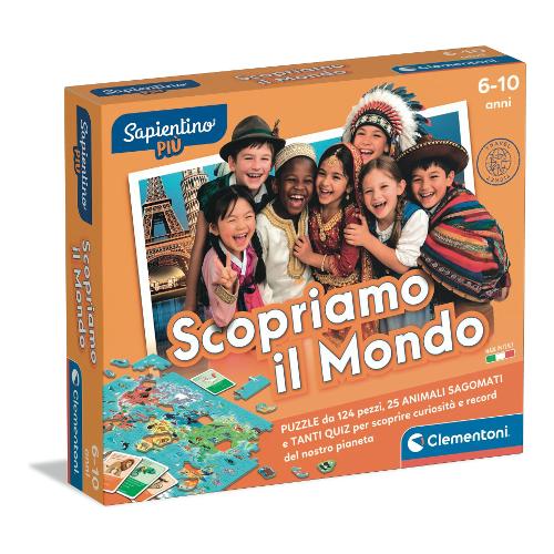 Gioco prescolare Scopriamo Il Mondo SAPIENTINO 16597