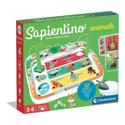 Gioco educativo Animali e natura 3-6a SAPIENTINO 16941