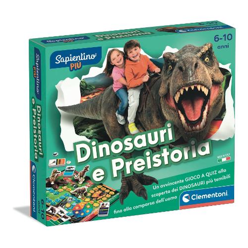 Gioco educativo Dinosauri e Preistoria 6-10a SAPIENTINO 16599