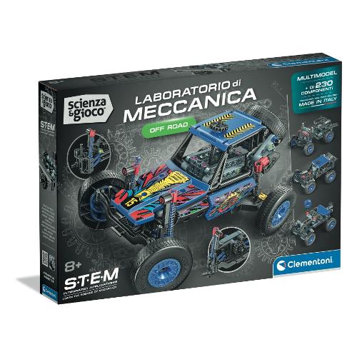 Veicolo Off Road Laboratorio di meccanica ( 190 pz ) SCIENZA E GIOCO 8a+ 19485