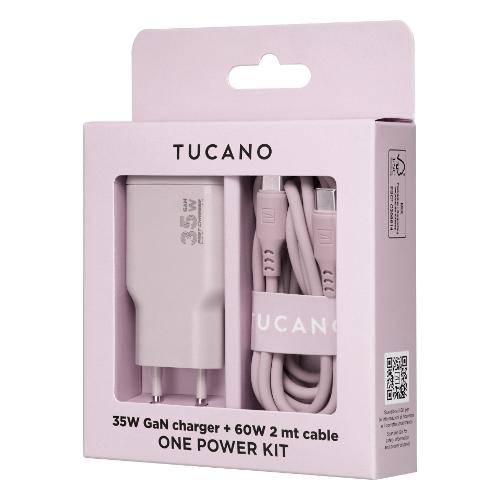 Alimentatore per Apple USB Type-C NEO One Power Kit Pink 35W MA ONEPOWKIT PK