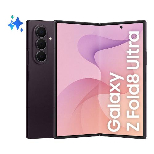 Smartphone 8" GALAXY AI Z FOLD8 ULTRA 5G Violet Shadow ( 256GB Ram 12GB Batteria 5000mAh ) SM F976BZVBEUE