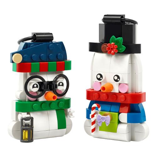 Pupazzi di neve ornamentali ( 168 pz ) CHRISTMAS 6a+ 40812
