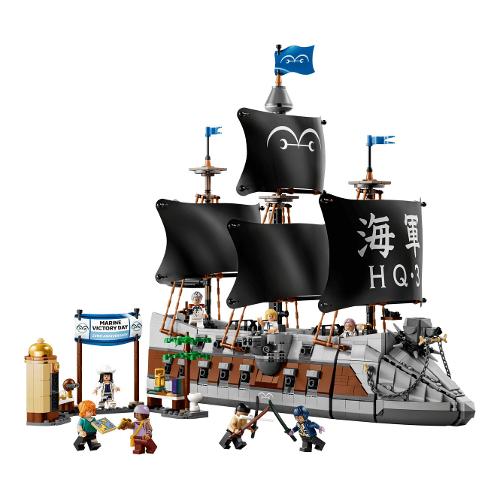 La nave da guerra di Garp ( 1705 pz ) ONE PIECE 9a+ 75646
