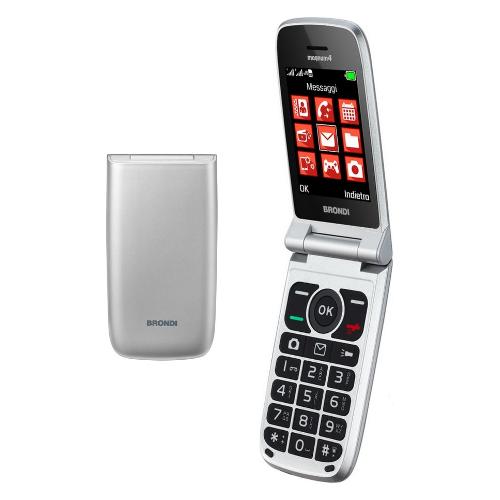 Cellulare 2G Gprs MAGNUM 4 Dual SIM Silver