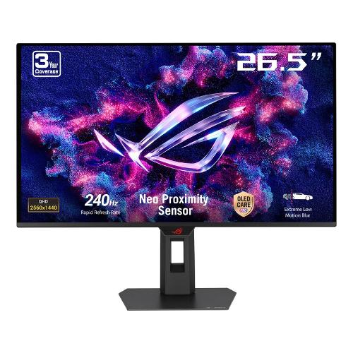 Monitor 26,5" ( OLED 2560x1440 QHD 2K 240Hz ) ROG STRIX XG27AQDMES Black 90LM0C80 B01171