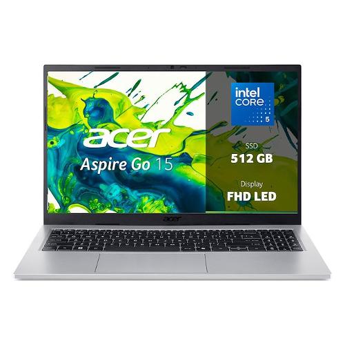 Notebook 15,6" ASPIRE GO AG15 72P 57QC ( Intel Core 5 120U 16GB 512GB ) Silver NX JRRET 01N