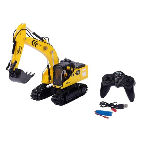 Radiocomando Escavatore Mini Digger 2.4 GHz scala 1:18 (46x12,5x30cm) Giallo 246389090