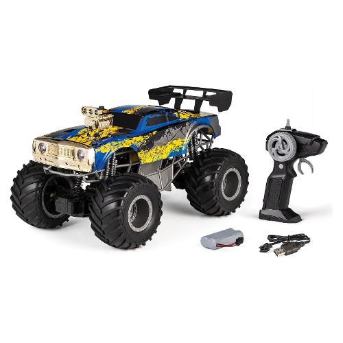 Radiocomando Monster Truck Ghost Driver XXL 2,4 GHz scala 1:8 (43cm) Blu e Giallo 245899090