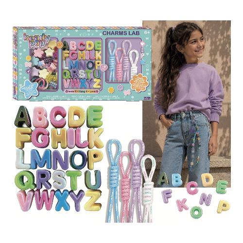 Set Charm Lab crea portachiavi  BEADY POP 87150
