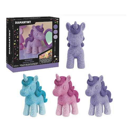 Set mosaico Unicorn Wow Iconic DIAMANTINY Assortito 90209