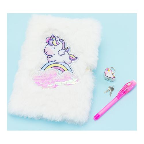 Diario segreti Dreamycorn con penna e lucchetto (12x20cm) MAGIC UNICORN 16100