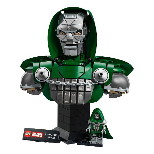 Busto del Dottor Destino ( 379pz ) MARVEL SUPER HEROES 18a+ 76345