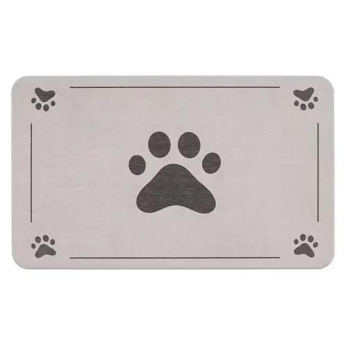 Tappeto Sottociotola animali (50x30cm) PAW Grigio 26651100