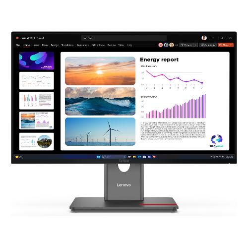 Monitor 23,8" ( IPS 2560x1440 QHD 2K 120Hz ) THINKVISION P24Q 40 Raven black 64B2GAT1EU